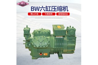 BW壓縮機(jī) 活塞制冷壓縮機(jī) 雪梅BW六缸半封閉活塞制冷壓縮機(jī)25~50匹制冷設(shè)備